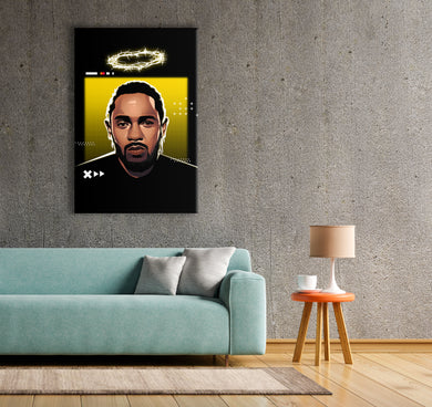 Kendrick Lamar crown (Yellow) by Arts of Hero