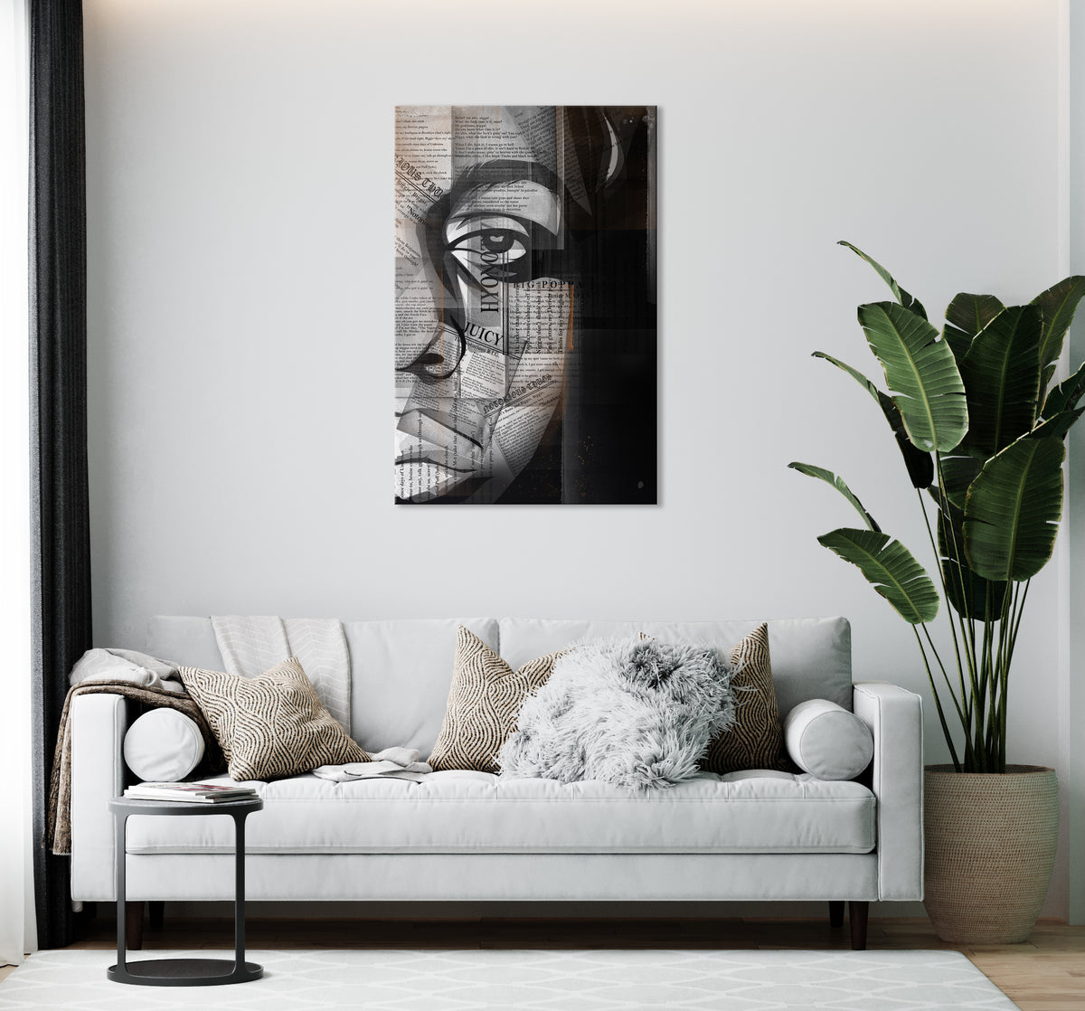 Biggie (legends on paper) Artwork Printed On Museum Quality Canvas