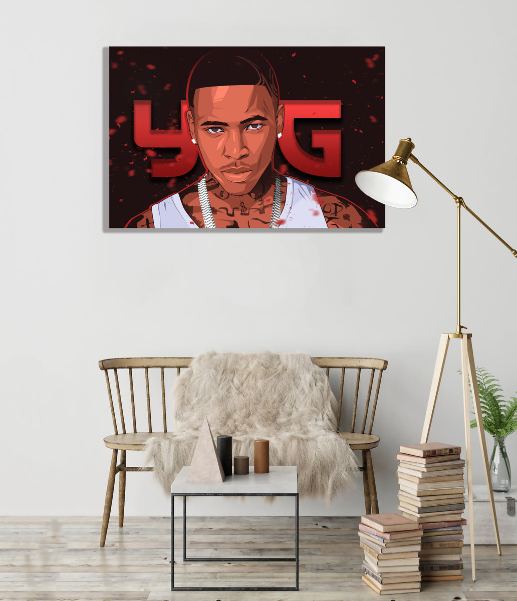 Yg Artwork Printed On Museum Quality Canvas Art Canvas NZ