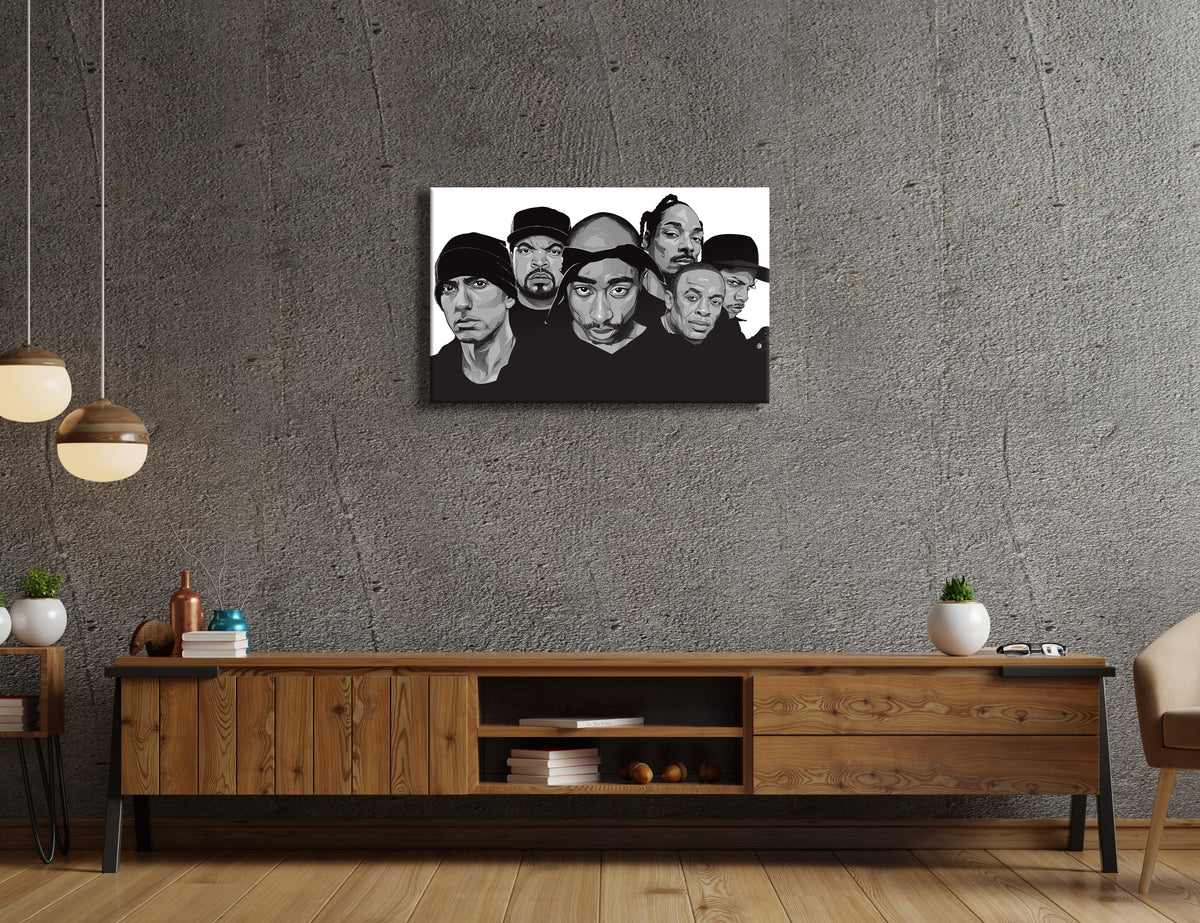 Legends Artwork Printed On Museum Quality Canvas Art Canvas NZ