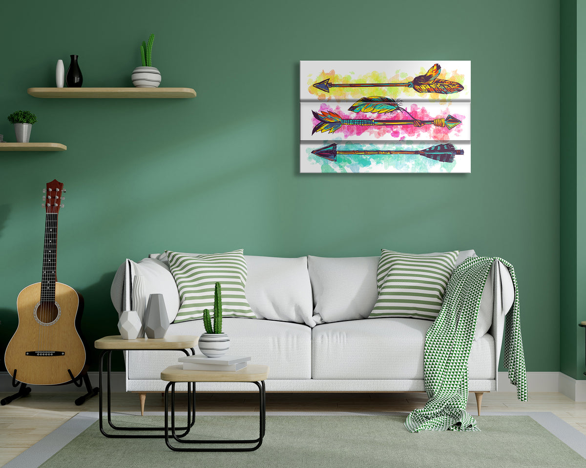 Arrows Artwork Printed On Museum Quality Canvas Art Canvas NZ