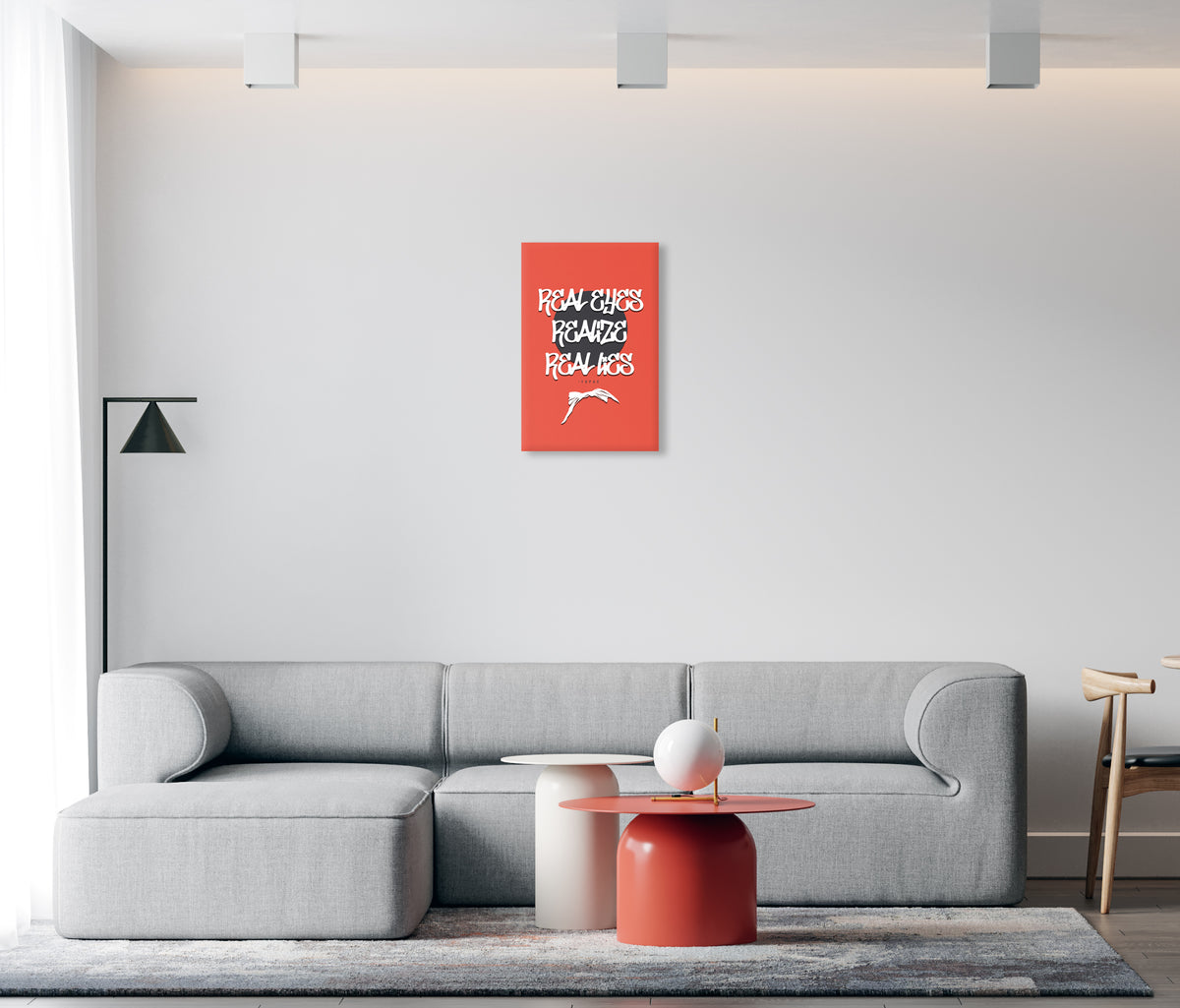 Real eyes realize real lies 2 Artwork Printed On Museum Quality Canvas Art Canvas NZ