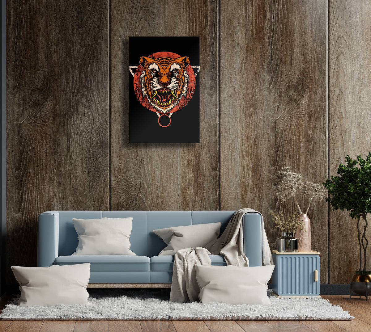 Tiger Artwork Printed On Museum Quality Canvas Art Canvas NZ