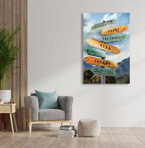 Creating the Perfect Family-Themed Canvas for Your Wall