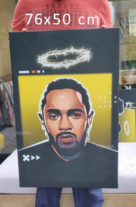 Kendrick Lamar crown (Yellow) by Arts of Hero