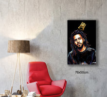 J cole crown 3  artwork by Jayzboy