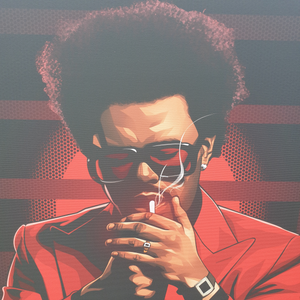 The Weeknd artwork by Nins studio art