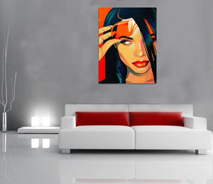 Aaliyah 1 by artist edz G.