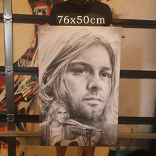 Kurt Cobain artwork by Kuris art