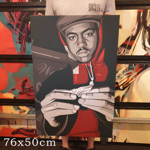 Nas (young) artwork by code zero