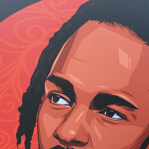 Kendrick Lamar (K Dot) By Artist Code Zero studio