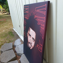 J Cole Dreamville (Neon Red) Artwork by Nins Art studio