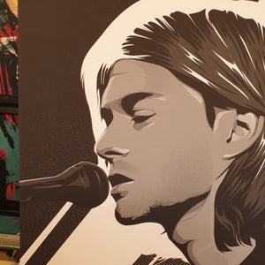 Kurt Cobain ( BNW ) artwork by Yasuo