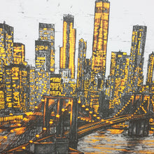 New York Artwork on canvas by Ajt art