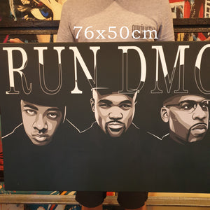 RUN DMC artwork by Nins studio art