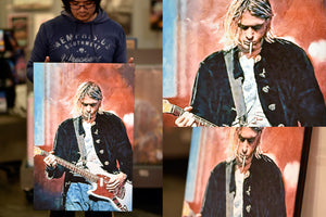 Kurt Cobain artwork by Chanman