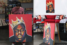 Notorious B.I.G (red) artwork by Eds G