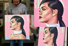 Rihanna ( pink )artwork by Mj Macasinag