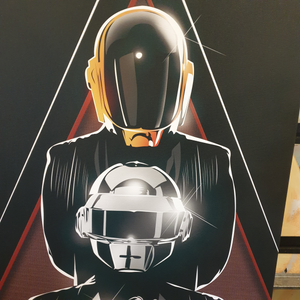 Daft Punk artwork by Nins studio art