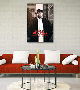 Notorious B.I.G ( king of New York ) artwork by Code Zero Studio