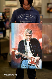 Kurt Cobain artwork by Chanman