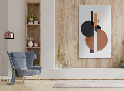 Abstract (circles) artwork by Nins studio art