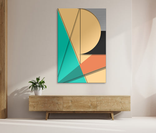 Abstract (shapes and dimensions) artwork by Nins studio art