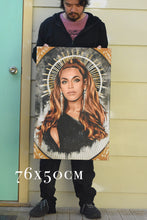 Beyonce (Queen B)  artwork by Marlowe Art