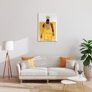 Lebron James (king) artwork by Vx art