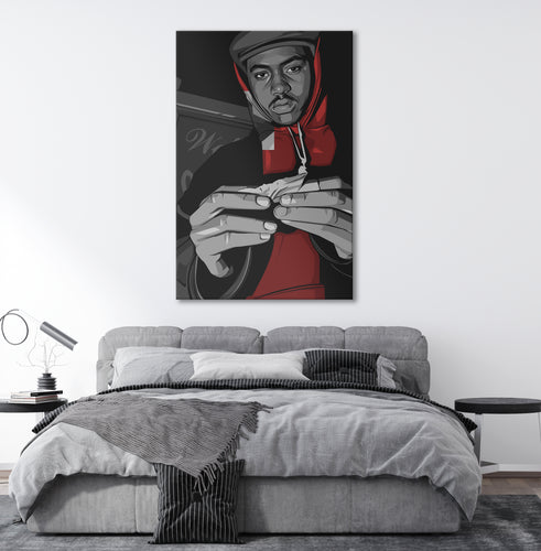 Nas (young) artwork by code zero