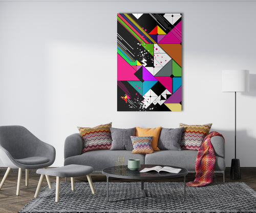 Abstract colors artwork by Nins studio art