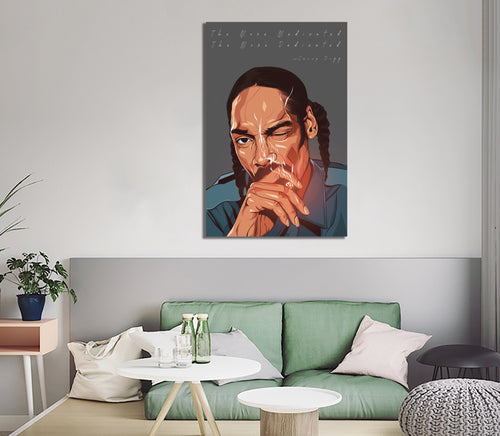 Snoop Dogg 1 artwork by Code Zero Studio