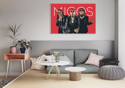 Migos 2 artwork by Biko T