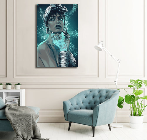 Rihanna (Light) By Artist Zac art