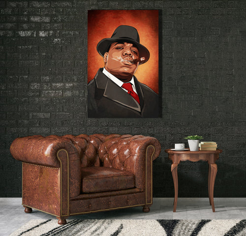 Notorious BIG ( Godfather ) artwork by Nins Studio Art