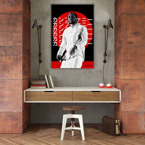 Kendrick Lamar (Kung fu kenny) artwork by Nins Studio Art