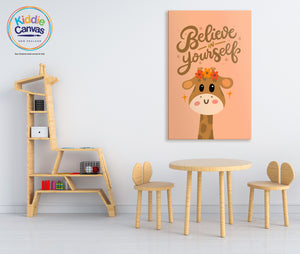 71. Be Yourself artwork - KIDS CANVAS - by Nynja
