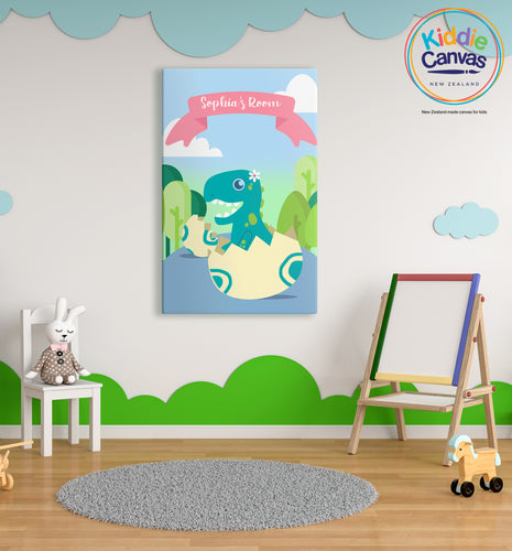 60. Dino Egg artwork - KIDS CANVAS - by Arts of Hero