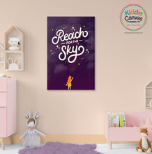 5. Reach for the sky artwork - KIDS CANVAS - by Nynja