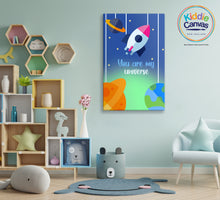 1. Rocket artwork - KIDS CANVAS -  by Arts of Hero