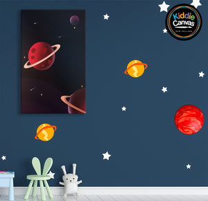 35. Space kid artwork - KIDS CANVAS - by Nynja