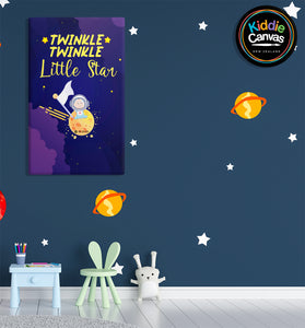 25. Twinkle Star artwork - KIDS CANVAS - by Arts of Hero