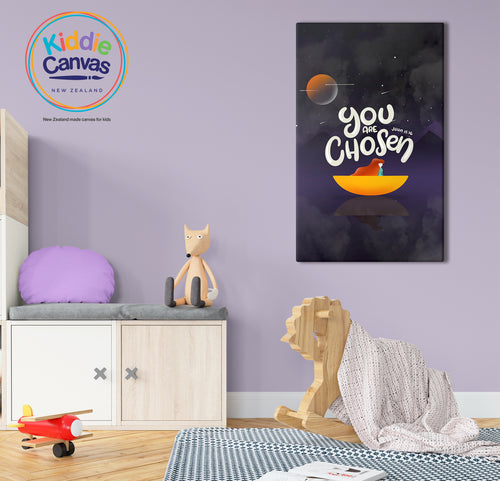 34. You Are Chosen (John 15:16) artwork - KIDS CANVAS - by Nynja