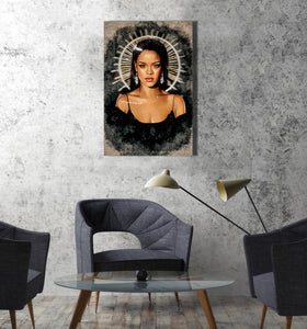 Rihanna 2 artwork by Marlowe Art