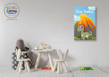 49. Dino artwork - KIDS CANVAS - by Arts of Hero