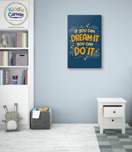 59. Dream it artwork - KIDS CANVAS - by Nynja