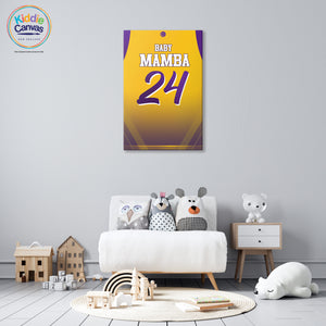 75. Jersey 1 artwork - KIDS CANVAS - by Arts of Hero
