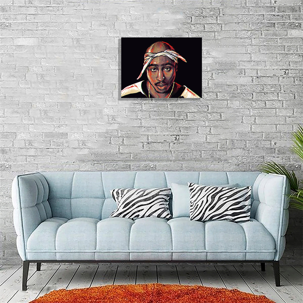 Tupac 1 artwork by Eds G