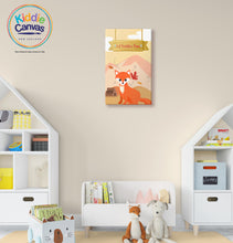 53. Fox artwork - KIDS CANVAS - by Arts of Hero