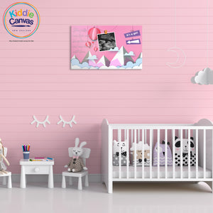 77. Sonogram 1 girl - KIDS CANVAS -